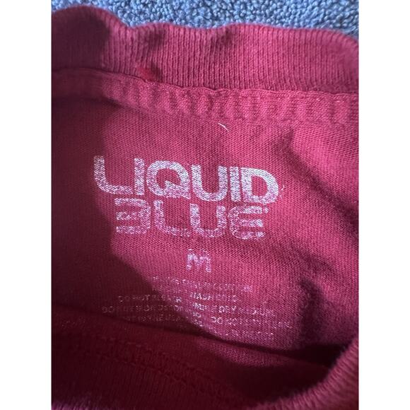 Vtg 90s Liquid Blue Holy Hand Grenade of Antioch Tee Christian Y2K- Size M - Picture 3 of 7